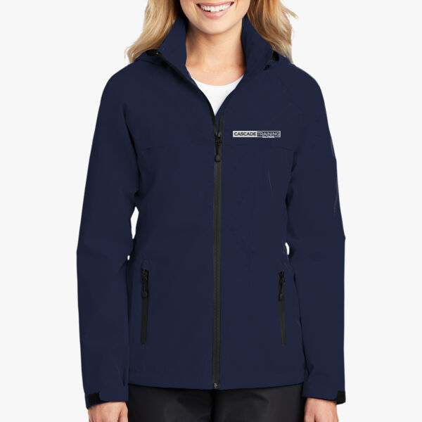 Port Authority Torrent Women's Waterproof Jacket with hood Thumbnail