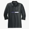 Women's Silk Touch 3/4 Sleeve Polo Thumbnail